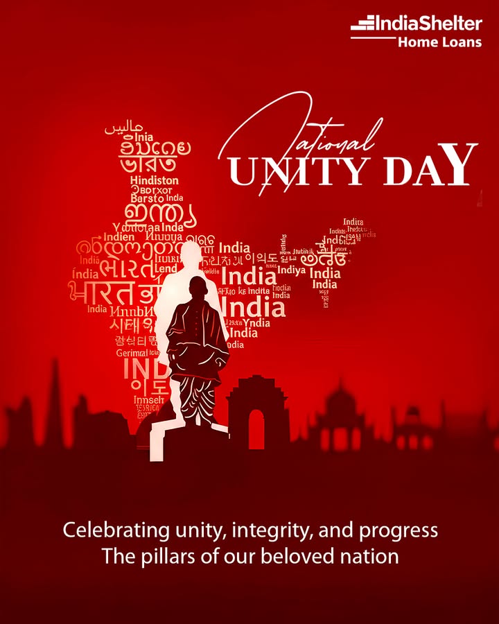 United we stand, together we rise. Happy National Unity Day! 

#Indiashelter #NationaluUnityDay #TogetherWeAreStrong