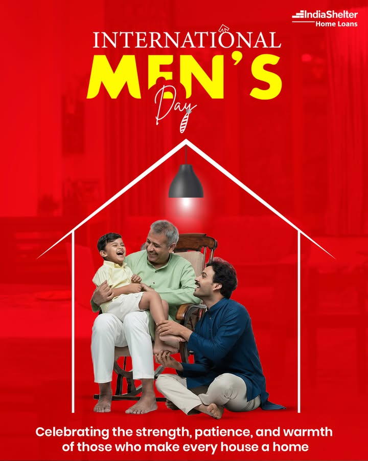 Here’s to the men who hold families together and create homes filled with comfort and trust.

Happy International Men's Day 😊

#InternationalMensDay #MensDay #StrongAndKind #IndiaShelter